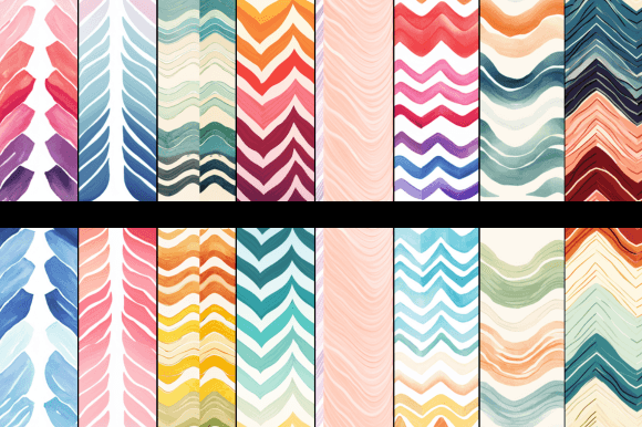Download Wave Chevron Patterns - Chevron Collection